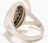 David Markstein Sterling Silver Miraculous Medal Ring Size 6